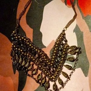 vintage copper necklace